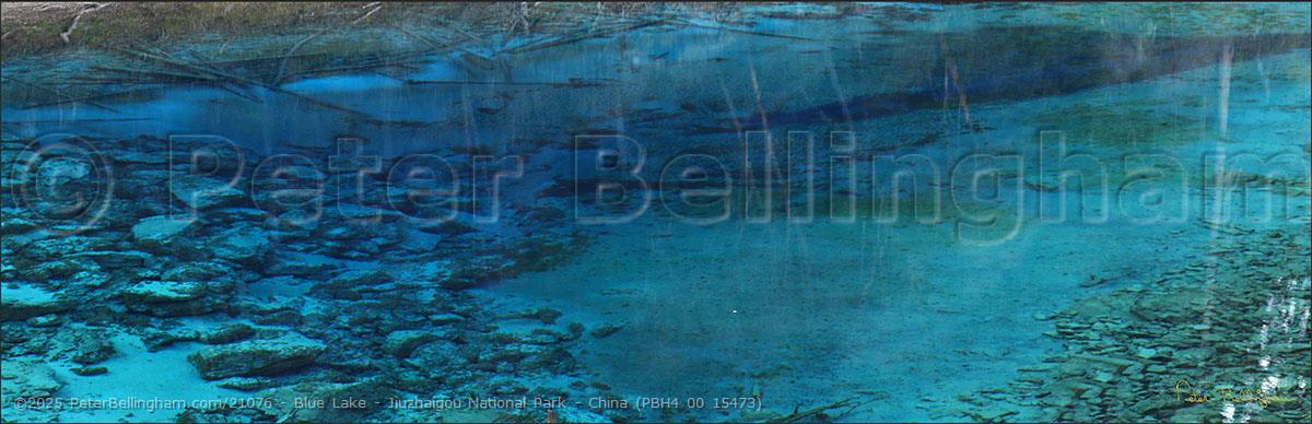 Peter Bellingham Photography Blue Lake - Jiuzhaigou National Park - China (PBH4 00 15473)